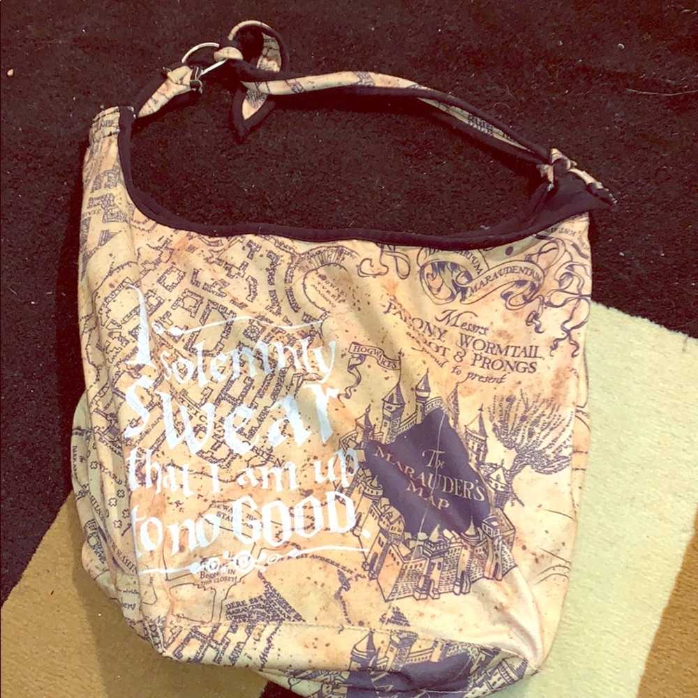 Maurader’s map Harry Potter bag